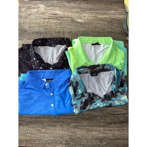 Bundle of 4 Sunday Swagger Performance Golf Polos 3XL